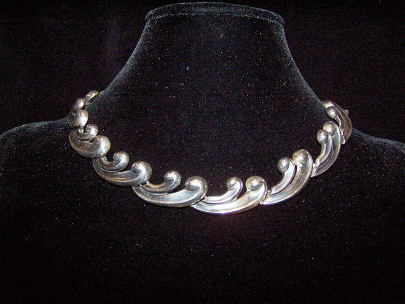 Mexican Silver Necklace Mexican Silver Necklace