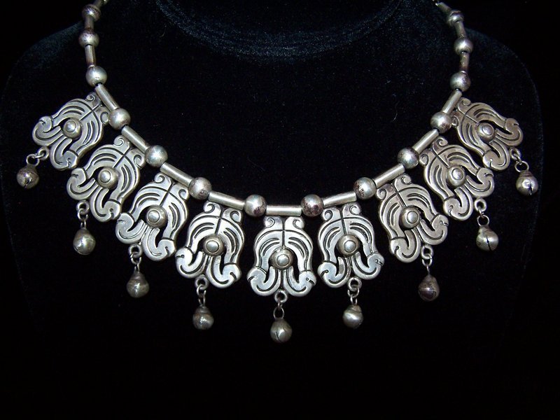 Mexico Sterling Silver Chain Necklace