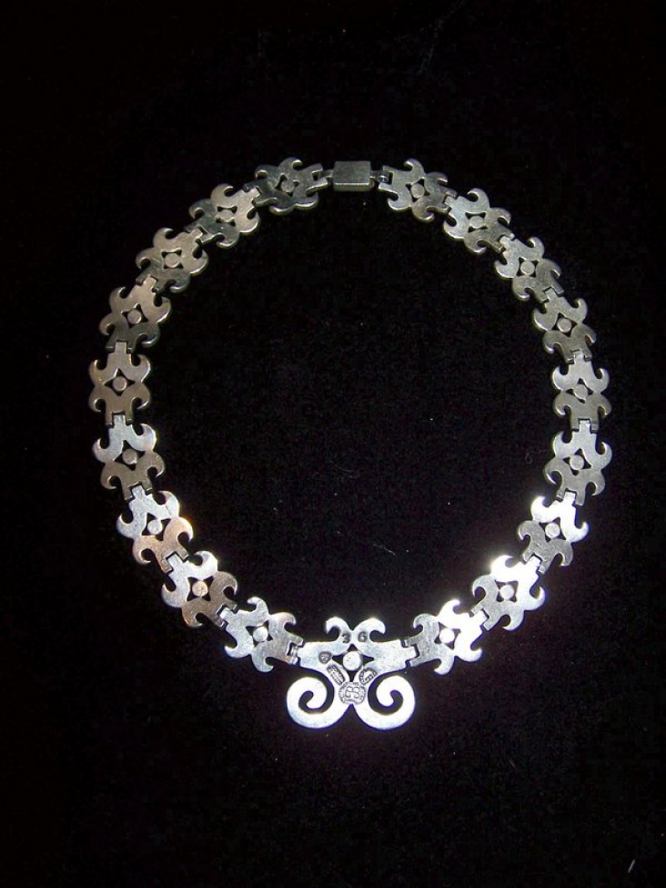 Los Ballesteros Eagle 42 Vintage Mexican Necklace | Look At That