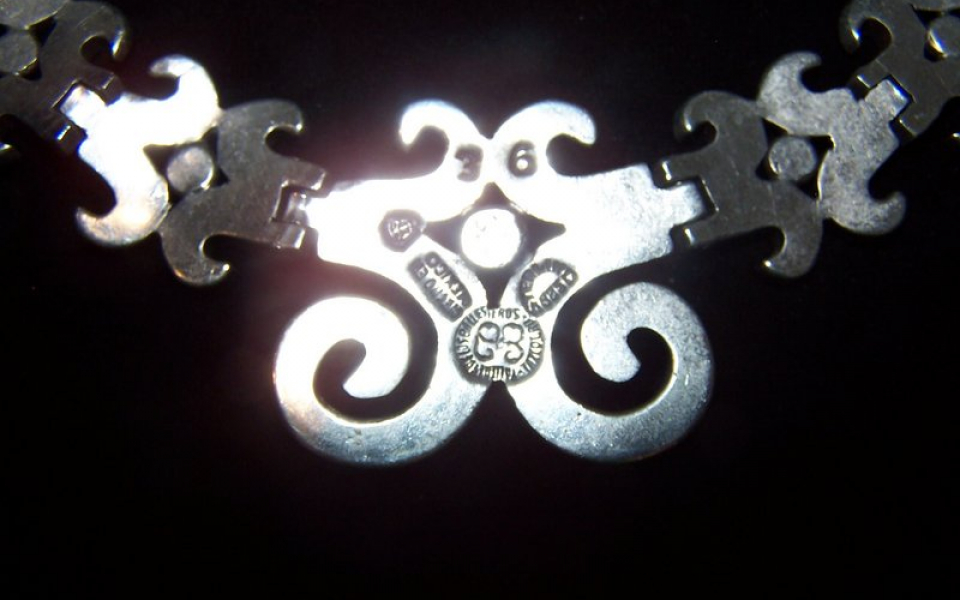 Los Ballesteros Eagle 42 Vintage Mexican Necklace | Look At That