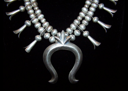 Vintage Margot de Taxco Mexican Silver Necklace